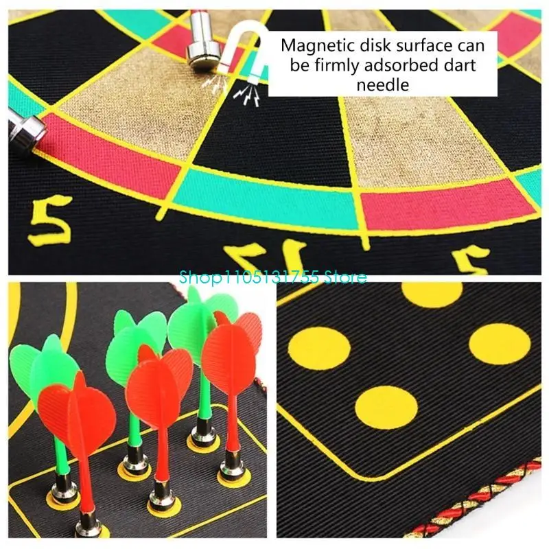 K0EF Board Game Double-Sided Safe Game Set, Roll-up Board Set
