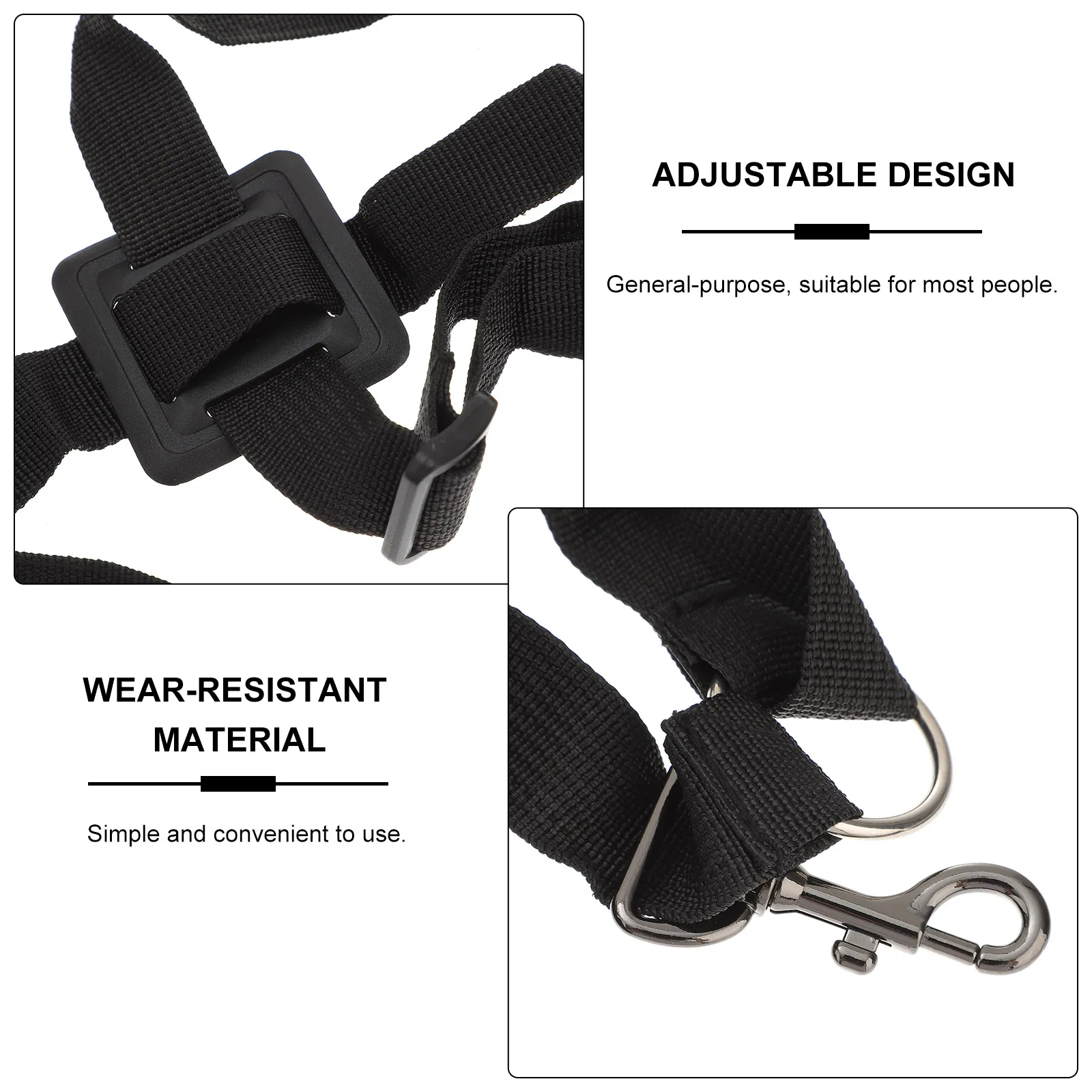 

Saxophone Strap for Alto Double Shoulder Adjustable Neck Straps Accessories Harness