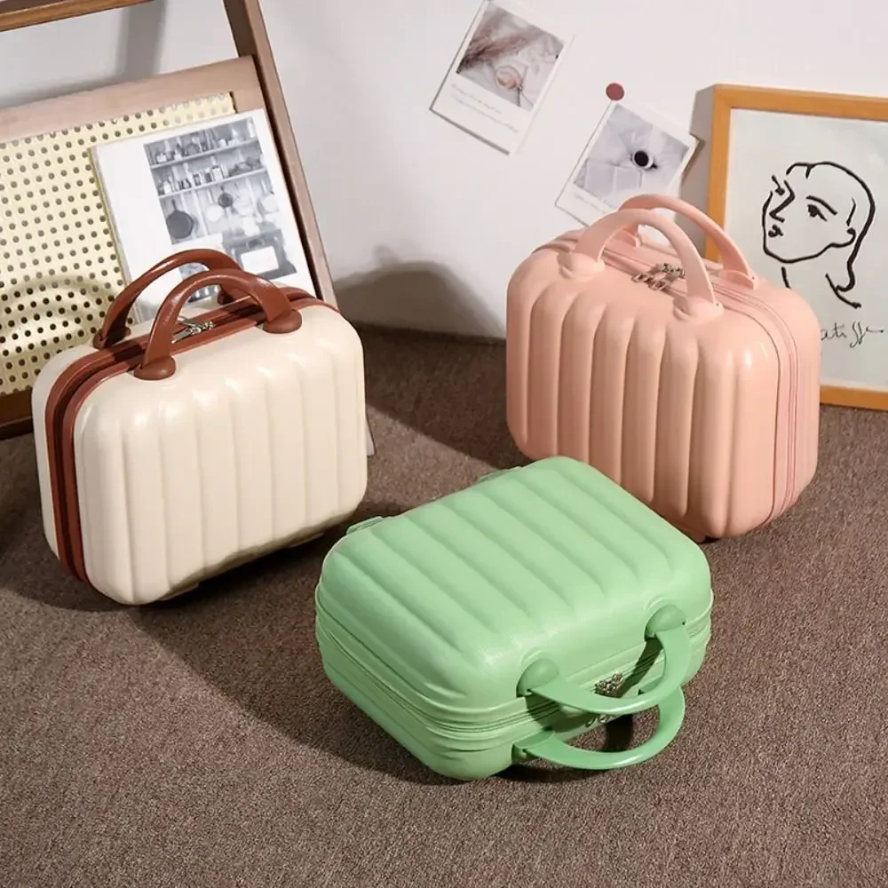 Mini Luggage Candy Color Suitcase  Cosmetic Cases Girls Travel Organizer Cosmetic Cases Travel Organizer  DDYD-01