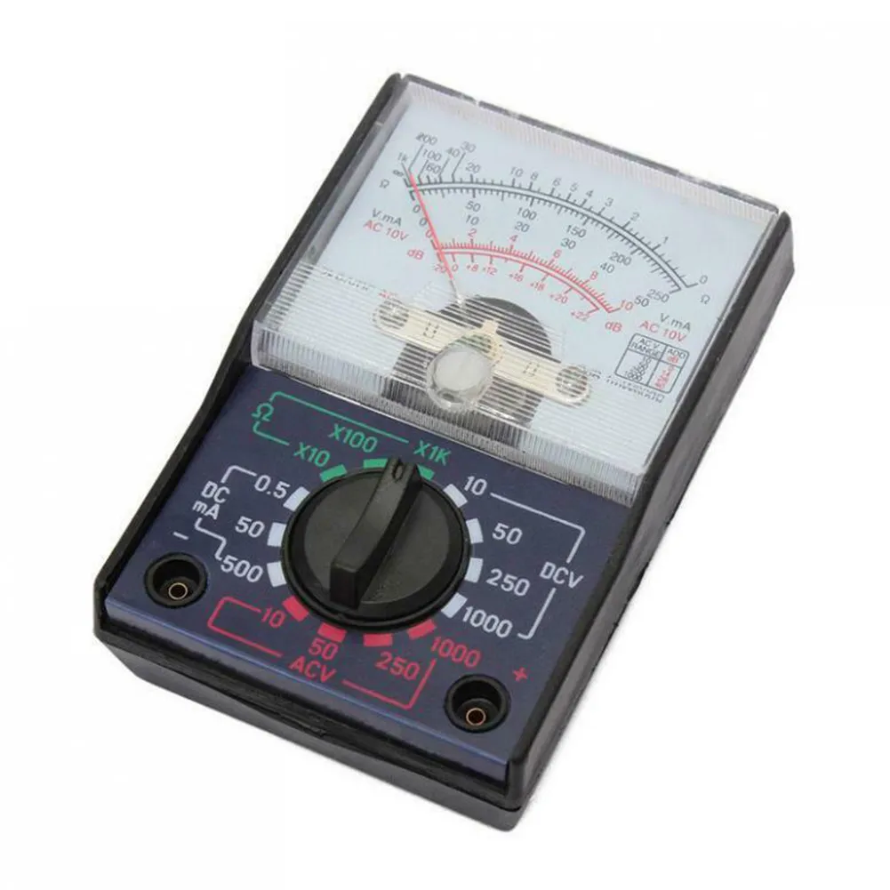 Compact and Lightweight ACDC Voltmeter Ammeter Ohmmeter Analog Multimeter Tester Meter for Electrical Insulation Testing