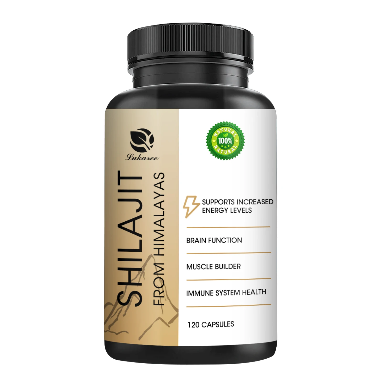 Shilajit Original Shilajits Capsule High Purity Mineral Supplements with 85+Trace Minerals Enhance Energy & Focus Release Stress