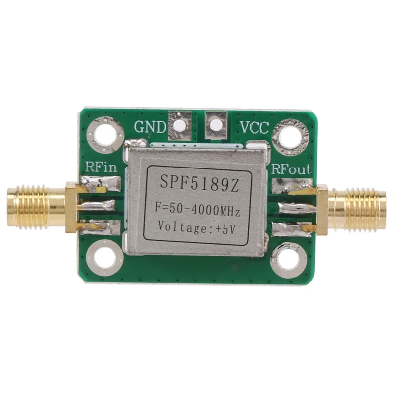 RF Amplifier, Low Noise LNA 50 To 4000Mhz SPF5189Z RF Amplifier For Amplifying FM  VHF UHF Radio Signal