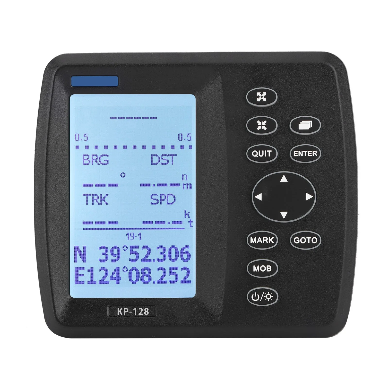 ONWA KP-128 4.3-inch LCD Marine Satellite Navigator GPS/SBAS Navigation System DC12V-24V