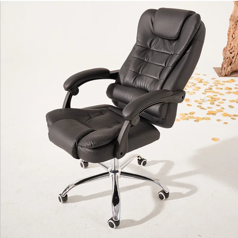 

Кожаное офисное кресло Boss для руководителей, дизайнерское игровое кресло для медитации, эластичная воздухопроницаемость, мебель для дома Silla Gamer