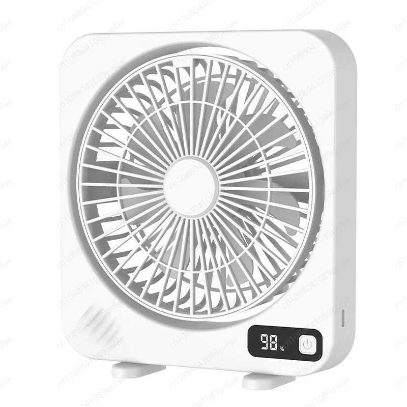 New USB Desktop Fan - Strong Circulating Wind Electric Fan for Home Use with Digital Display