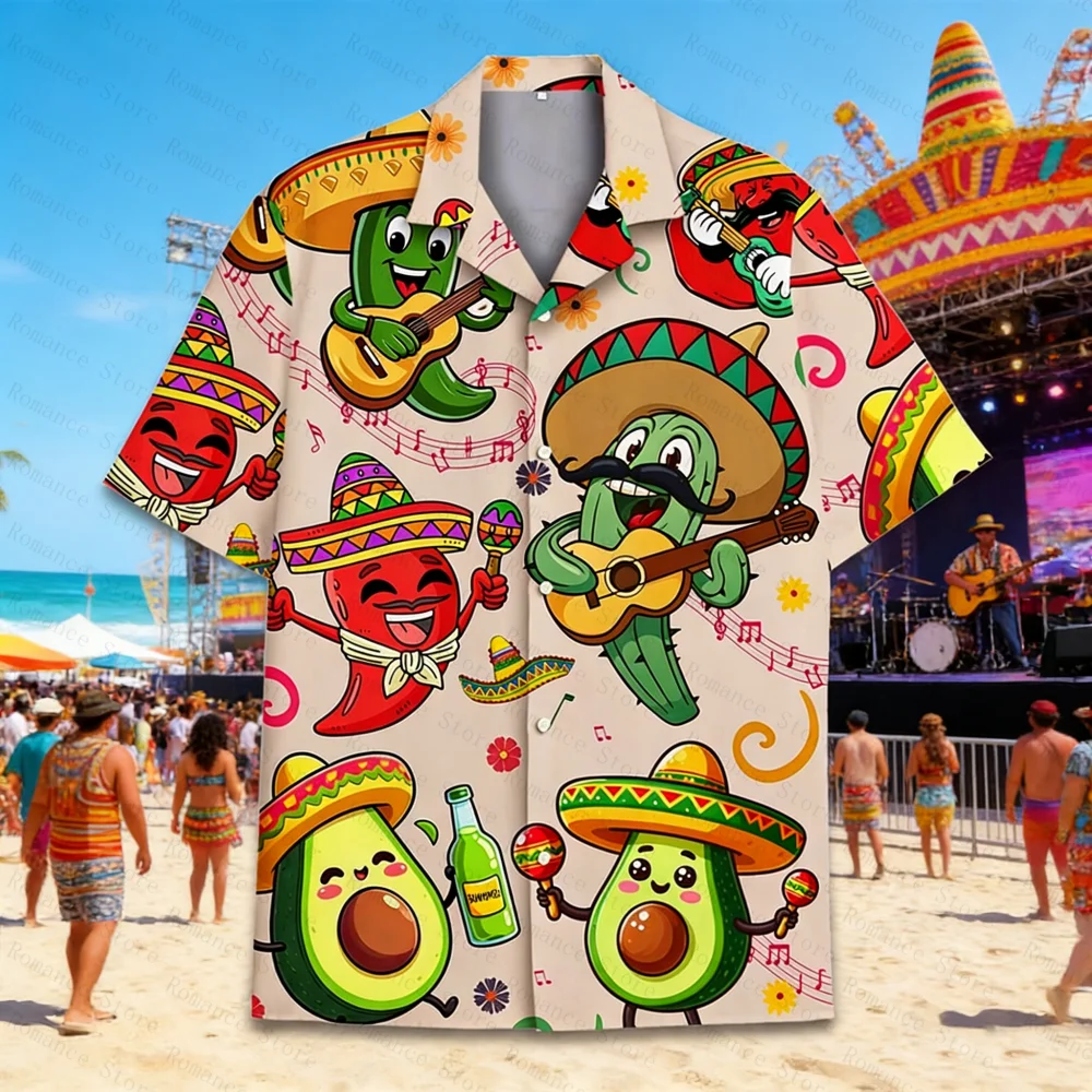

Летняя мужская гавайская рубашка с 3D-принтом животных 2026 года, женская рубашка с цветочным принтом, гавайские рубашки больших размеров для детей, пляжная рубашка с цветами