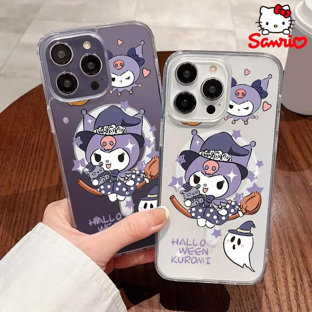 

Sanrio Hellokitty Iphone Cases Fall Prevention Iphone 16/15/14/13/12/11 Girls Iphone 16 Promax Case Hello Kitty Fashion