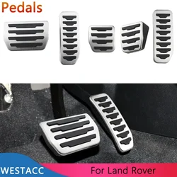 Car Pedals Cover for Land Rover Freelander 2 LR2 2010 - 2018 Stainless Steel Fuel Gas Accelerator Brake Pedal Pad Accessories