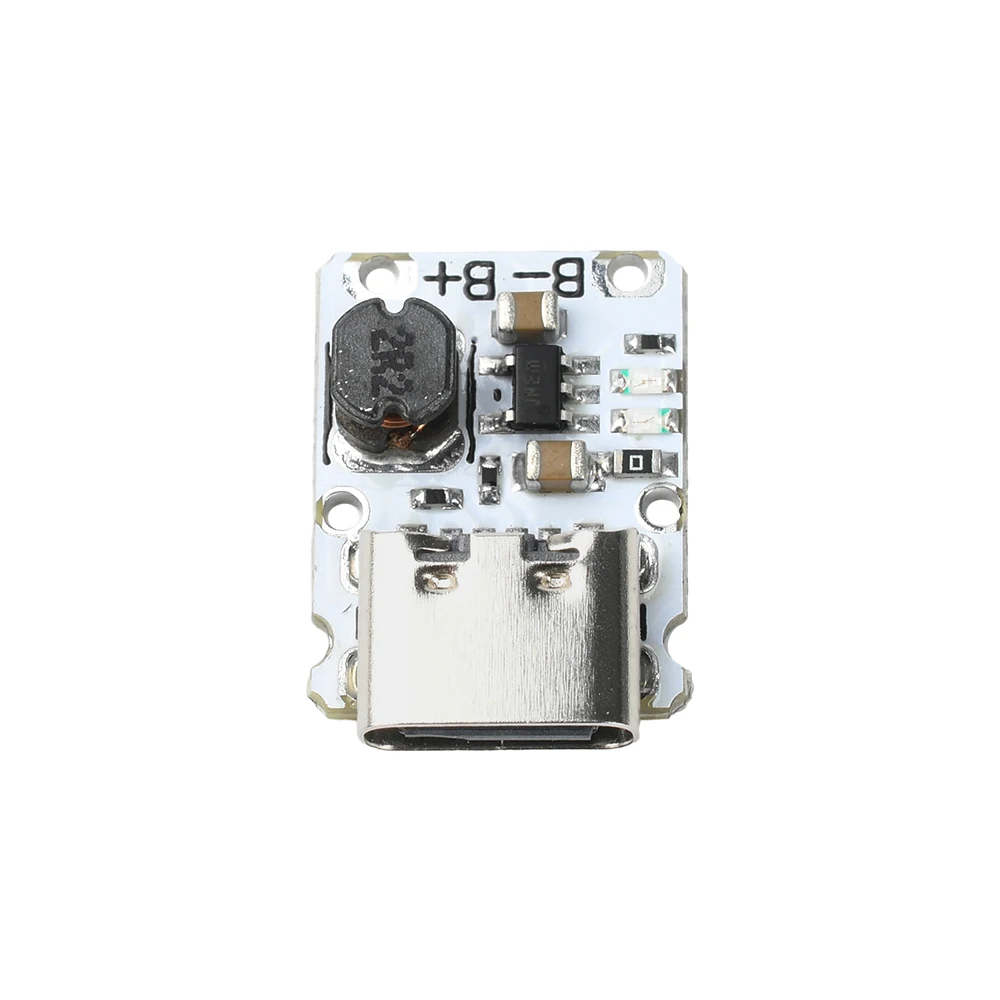 DC 5V Charge Discharge Module Mini Lithium Battery Charging Module Type-C Boost Power Board with Multiple Protection