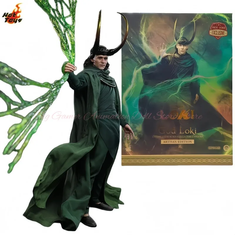 

【In-stock】Hot Toys DX41AEYD 1/6 Scale Loki 2 God Loki Rooted Hair Version Deluxe Series Action Figure Decoration Collectible