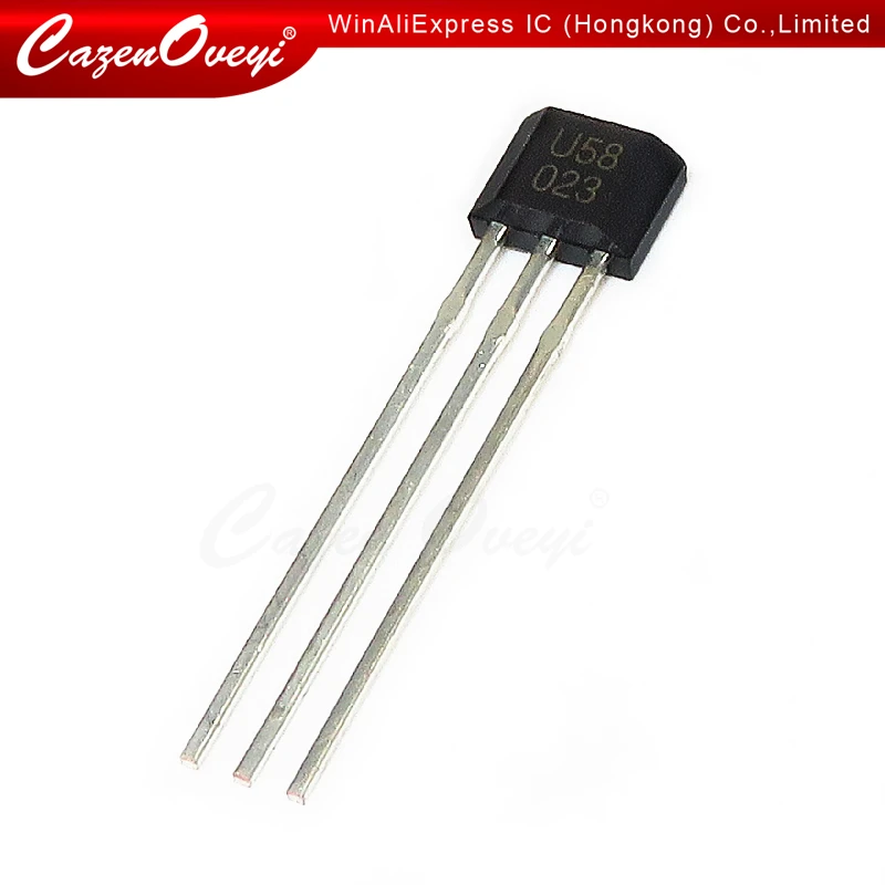 10pcs/lot US5881 US5881E US5881EUA US5881KUA U58 TO-92UA Hall Sensor In Stock