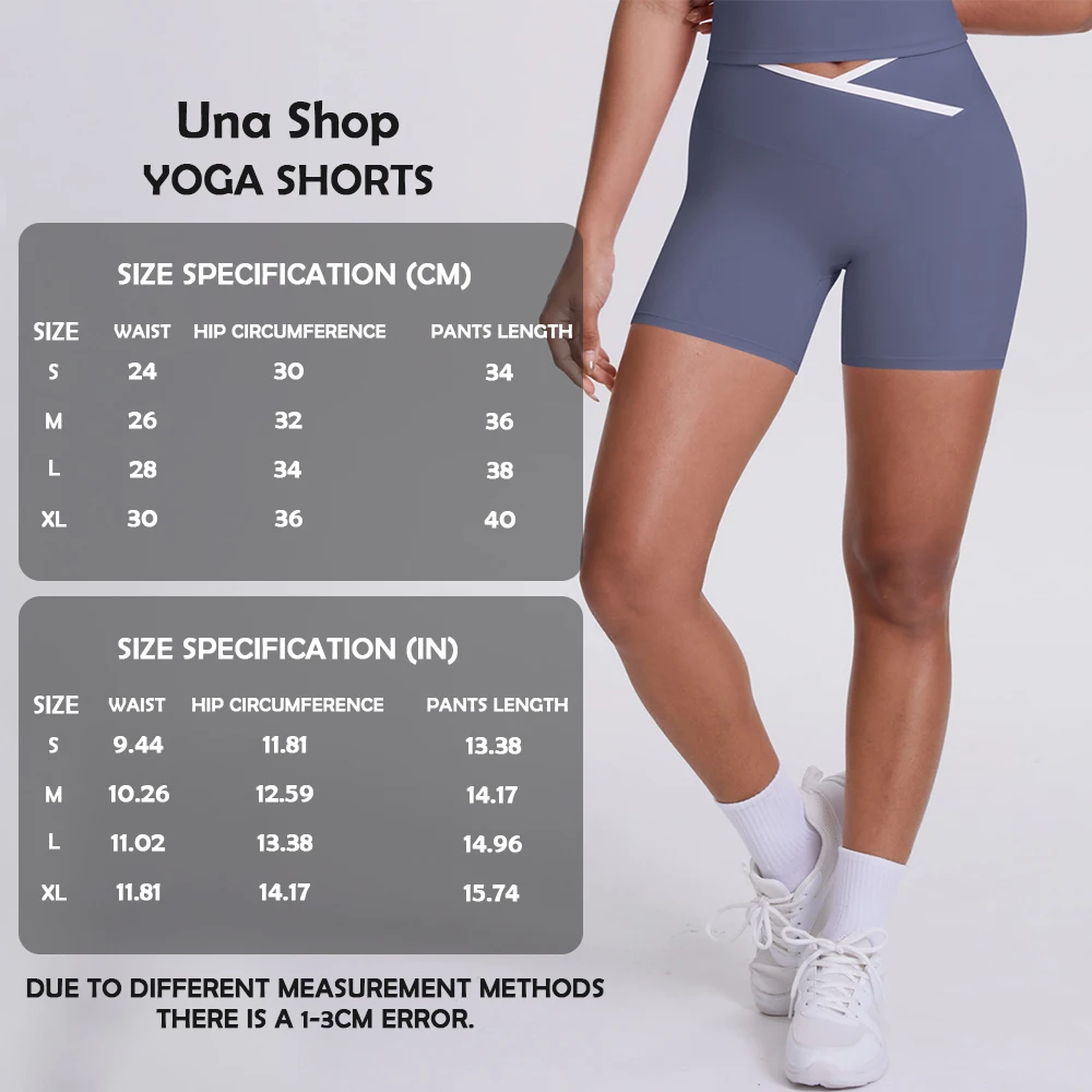 

Una-Shop Cross High Waist Yoga Shorts for Women Gym Quick Drying Fitness Sports Push Up Tights Workout Clothes Sportswear Pants