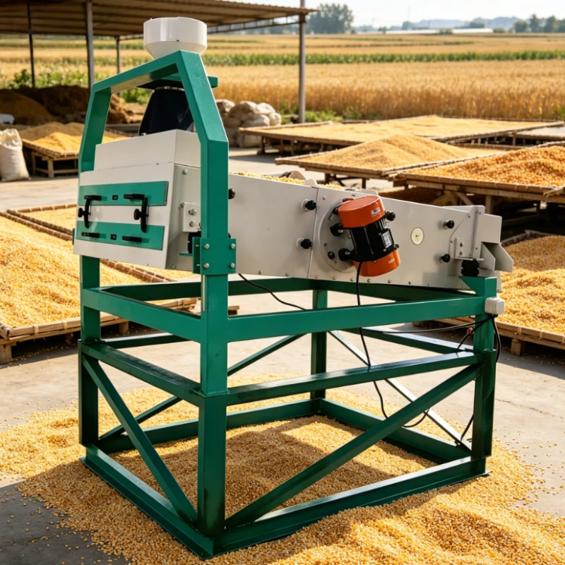 Customized Coffee Bean Vibrating Grading Machine Linear Vibration Sieve Sorter for Coffee Bean Size Classification