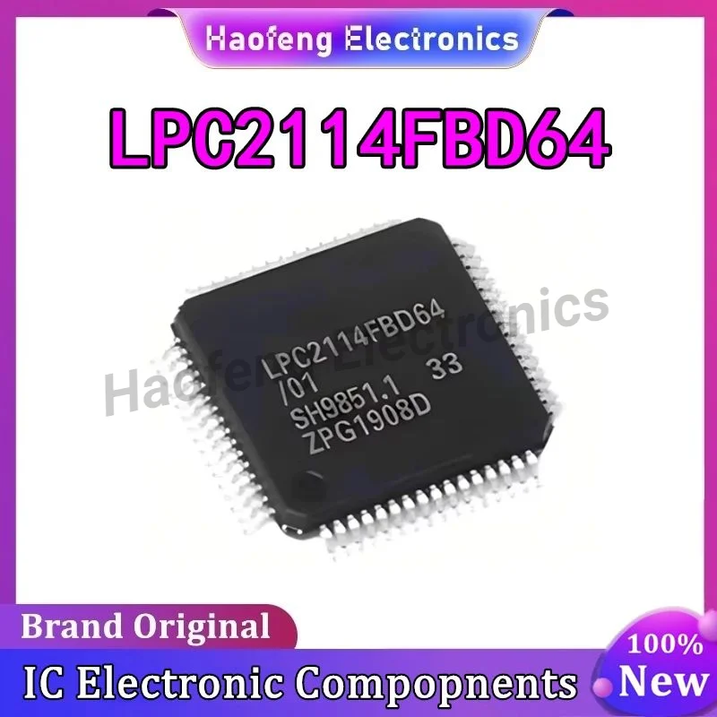 

New original LPC2114FBD64/01 LPC2114FBD64 QFP64 microcontroller chip in stock