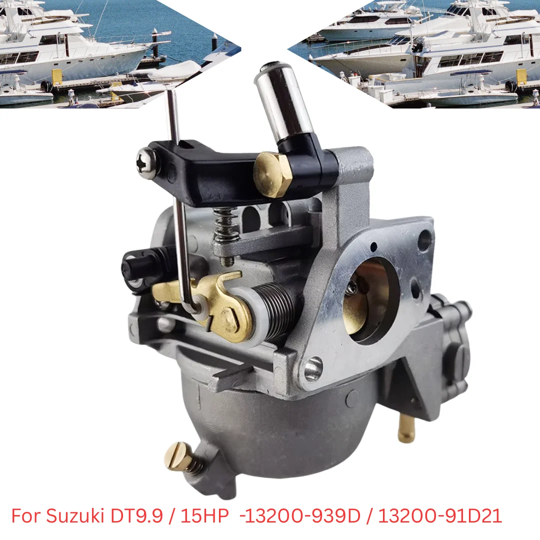 

Карбюратор для подвесного двигателя Suzuki DT9.9 / 15 л.с. — оригинальная деталь 13200-939D / 13200-91D21