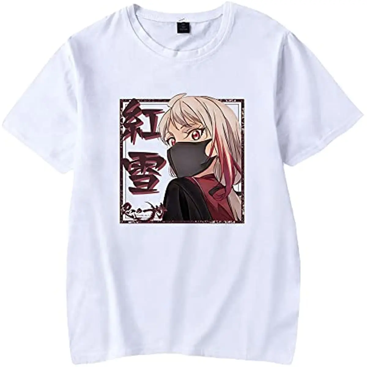 2023 Anime Shinobi No Ittoki T-Shirt 2D Print Harajuku Womens Summer Kawaii Short Sleeve Tops T-Shirt Kawaii Clothes