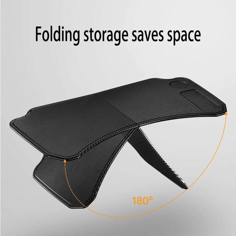 Food Tray Table For Tesla Model 3 Model Y Folding Car Steering Wheel Board Laptop Foldable Desk Mount Eating Drinks Tray Holder
