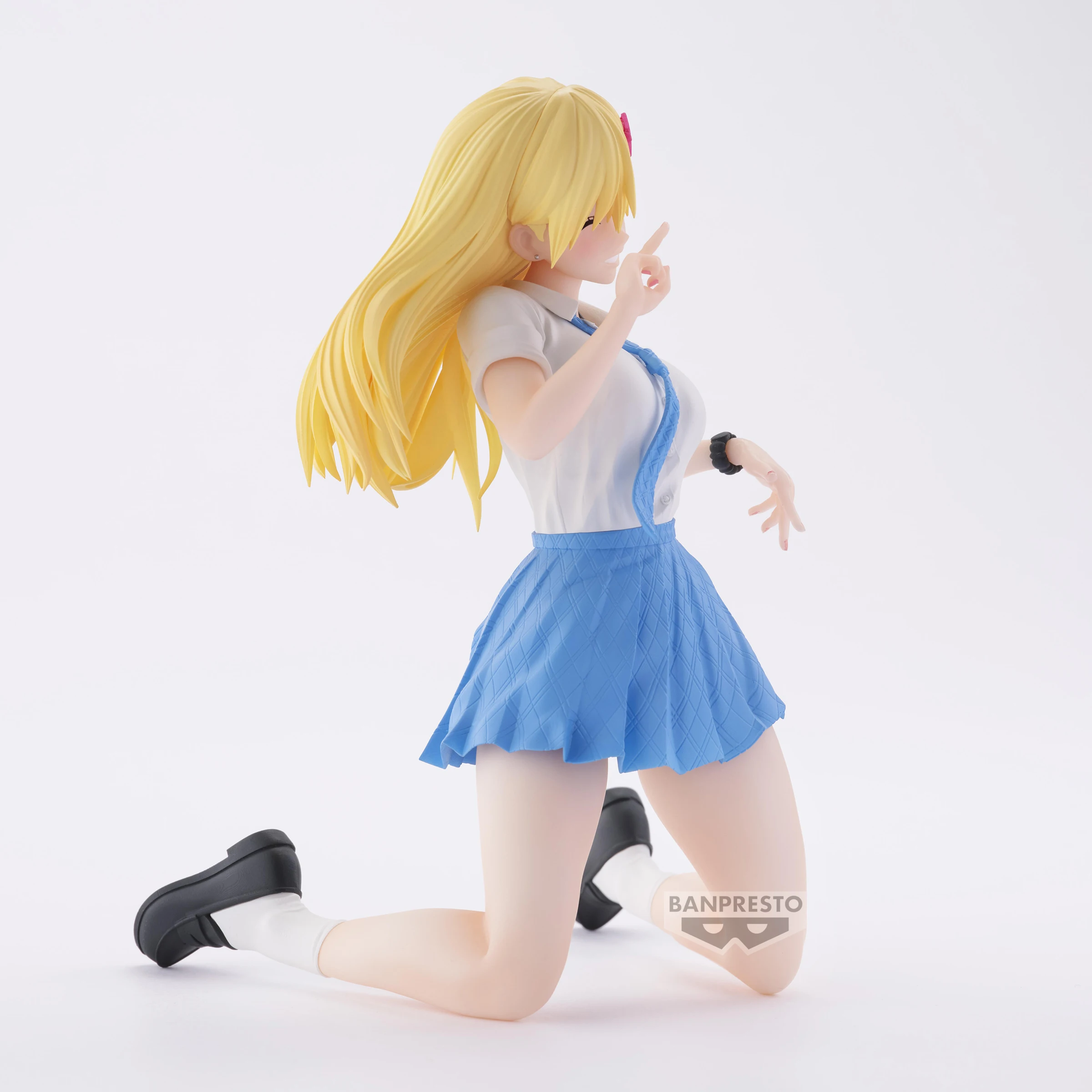 BANDAI 2.5 Dimensional Seduction Anime Kisaki Aria School Uniform Pen Holder Action Figures Model Figurine Original Figuarts