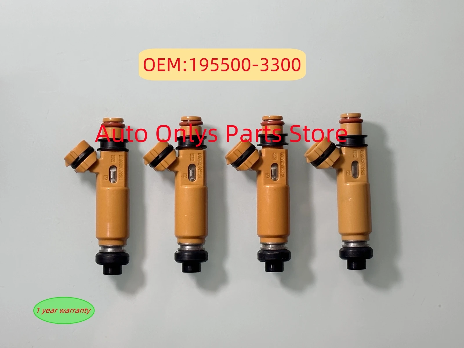 

4pcs New High Quality MD337900 195500-3300 Fuel Injector Nozzle For - Mitsubishi- Montero- 3.5L 6G74 1998 - 2004