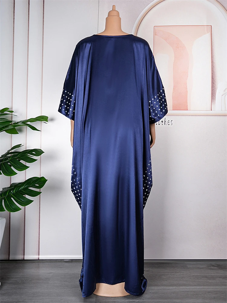 2024 Ramadan Eid Abaya Muslim Woman Dubai Long Dresses Elegant Ladies Islamic Clothing Wedding Party Gown African Kaftan Boubou