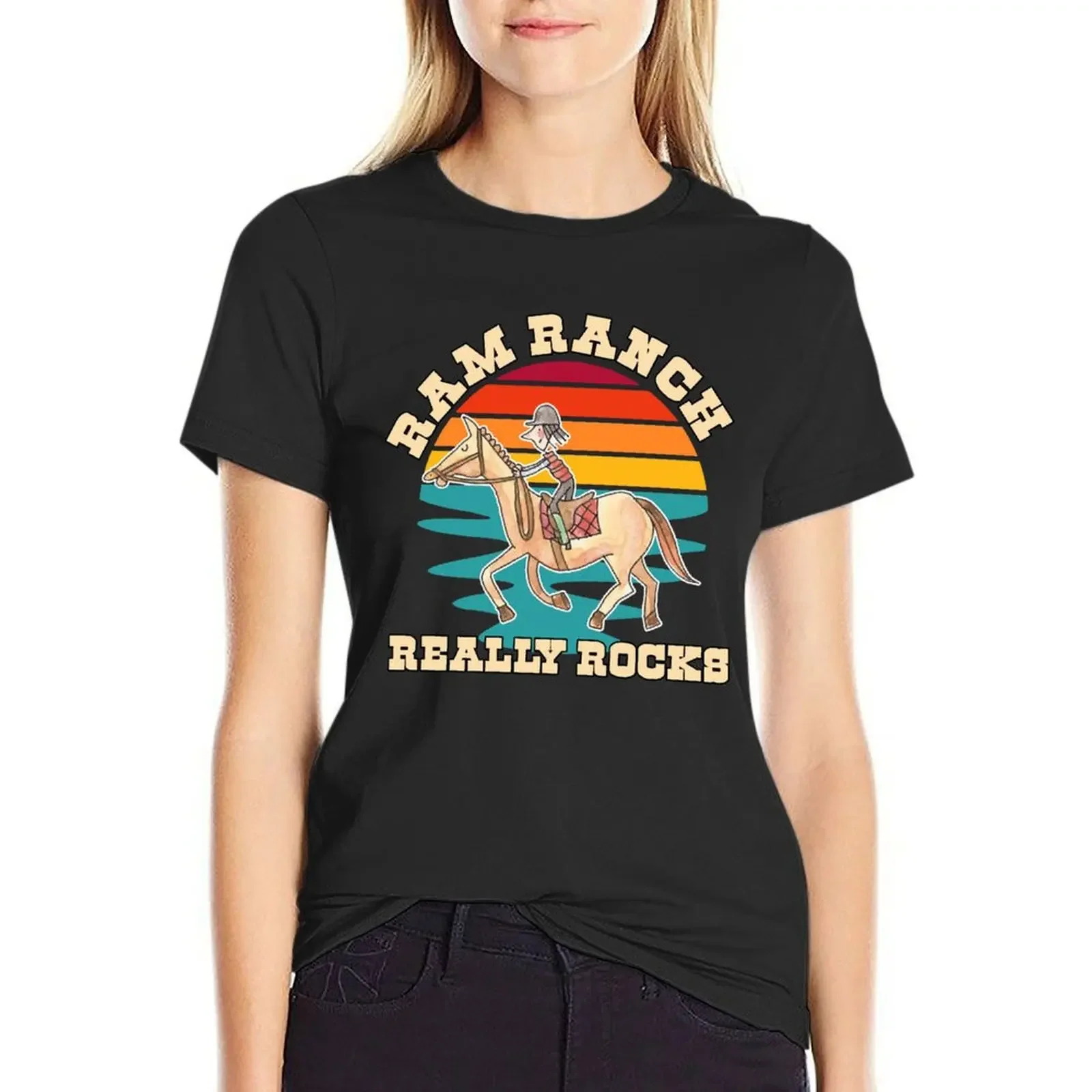 

funny Ram Ranch Really Rocks, Ram Ranch, Ram Ranch Lyrics T-Shirt Aesthetic clothing summer top Top Women