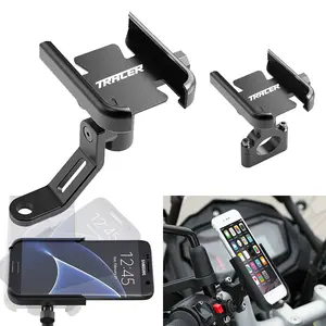 Bilashmart Tracer 7GT 9GT 700Gt 900Gt 700 900 7 9 Gt 700gt 900gt 2019 2020 Motorcycle Handlebar Mirror Phone Stand Holder GPS Bracket