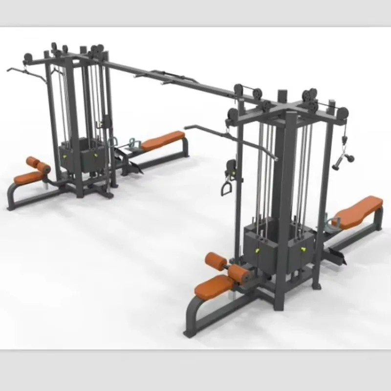 اللياقة البدنية أعلى جودة معدات اللياقة البدنية 8 محطات معدات اللياقة البدنية المهنية ممارسة داخلية