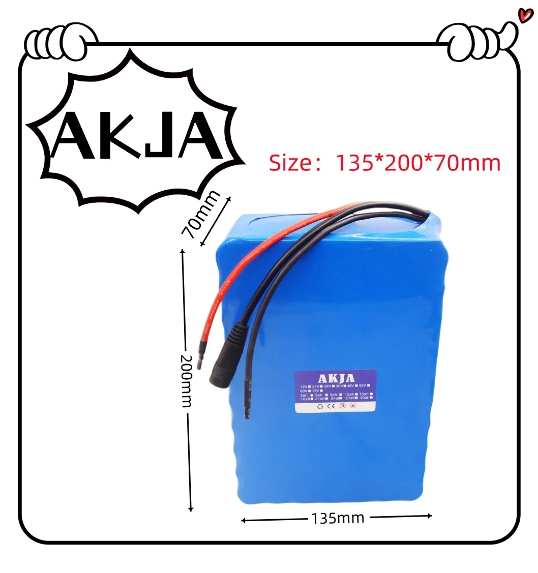 Air fast transportation18650lithium battery pack24V29.4V battery7S10P30AH suitable for 250-2000W motor new full capacity+charger