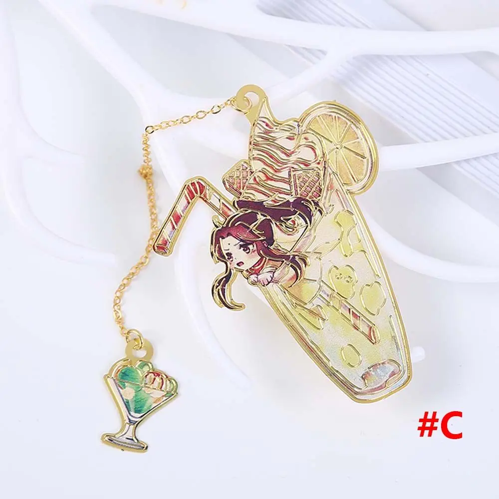 

School Supply Stationery Wei Wuxian Lan Wangji Pendant Pagination Mark Mo Dao Zu Shi Bookmark Hollow Bookmark Book Markers