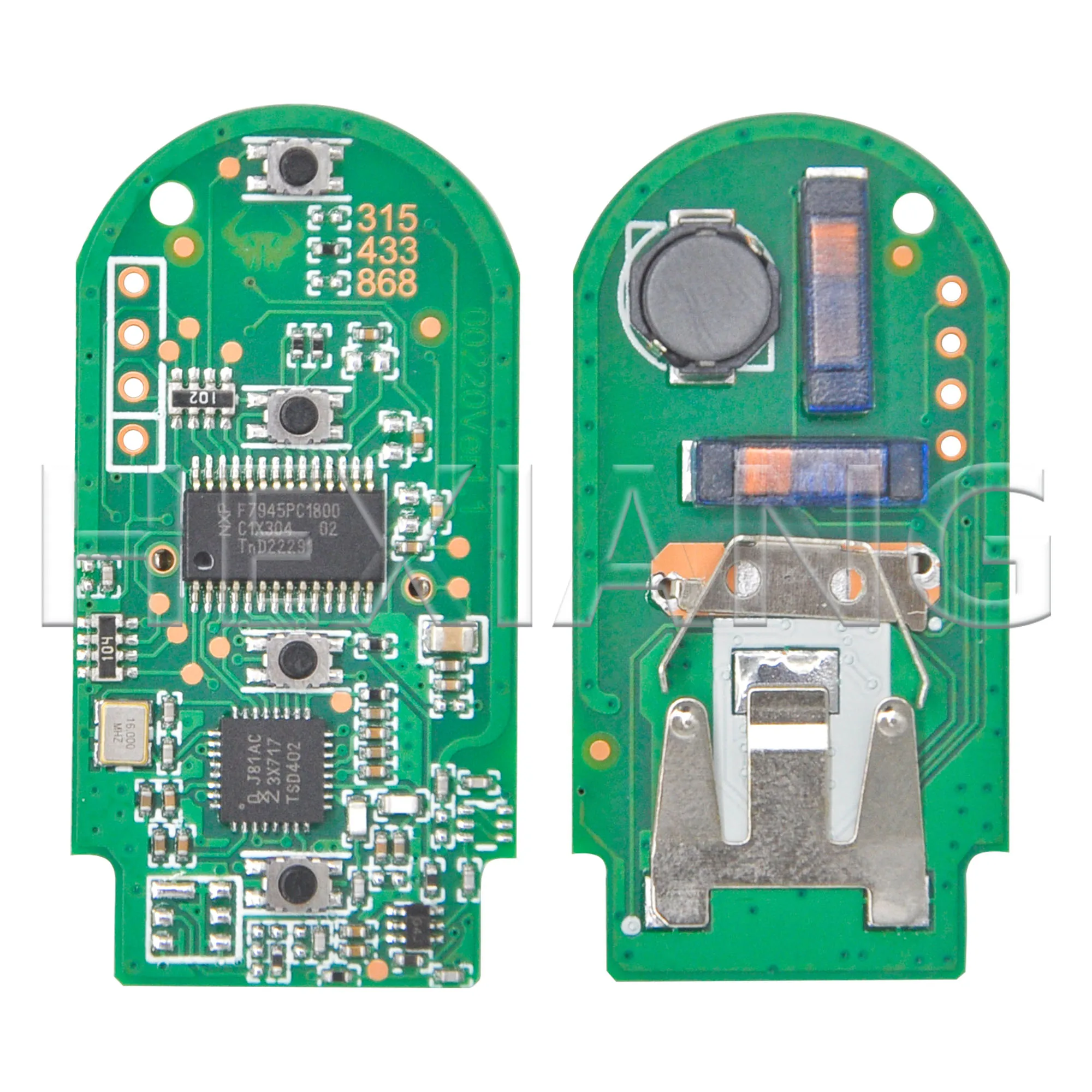 DR ID49 PCF7945P 315/433,9/868MHz soporte CAS4 CAS4 + FEM BDC actualización llave remota de coche para BMW X1 X3 X5 X6 X7 3 GT 1 3 5 7 F Series