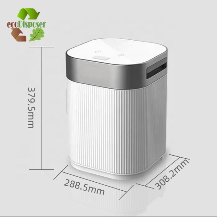 Food Cycler Smart Household Food Waste Composting Machine Kitchen Waste Processor Smart Trash Food Waste Disposer