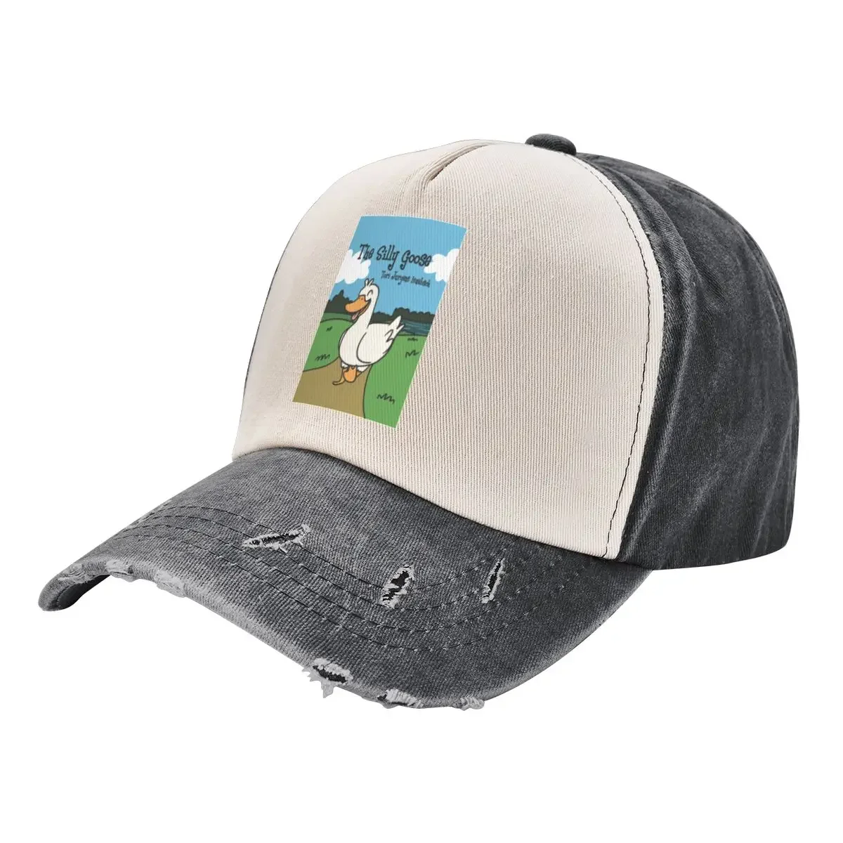 The Silly Goose by Tori Jurgens Huebsch Baseball Cap fishing caps man luxury woman cap Men's Baseball Women's