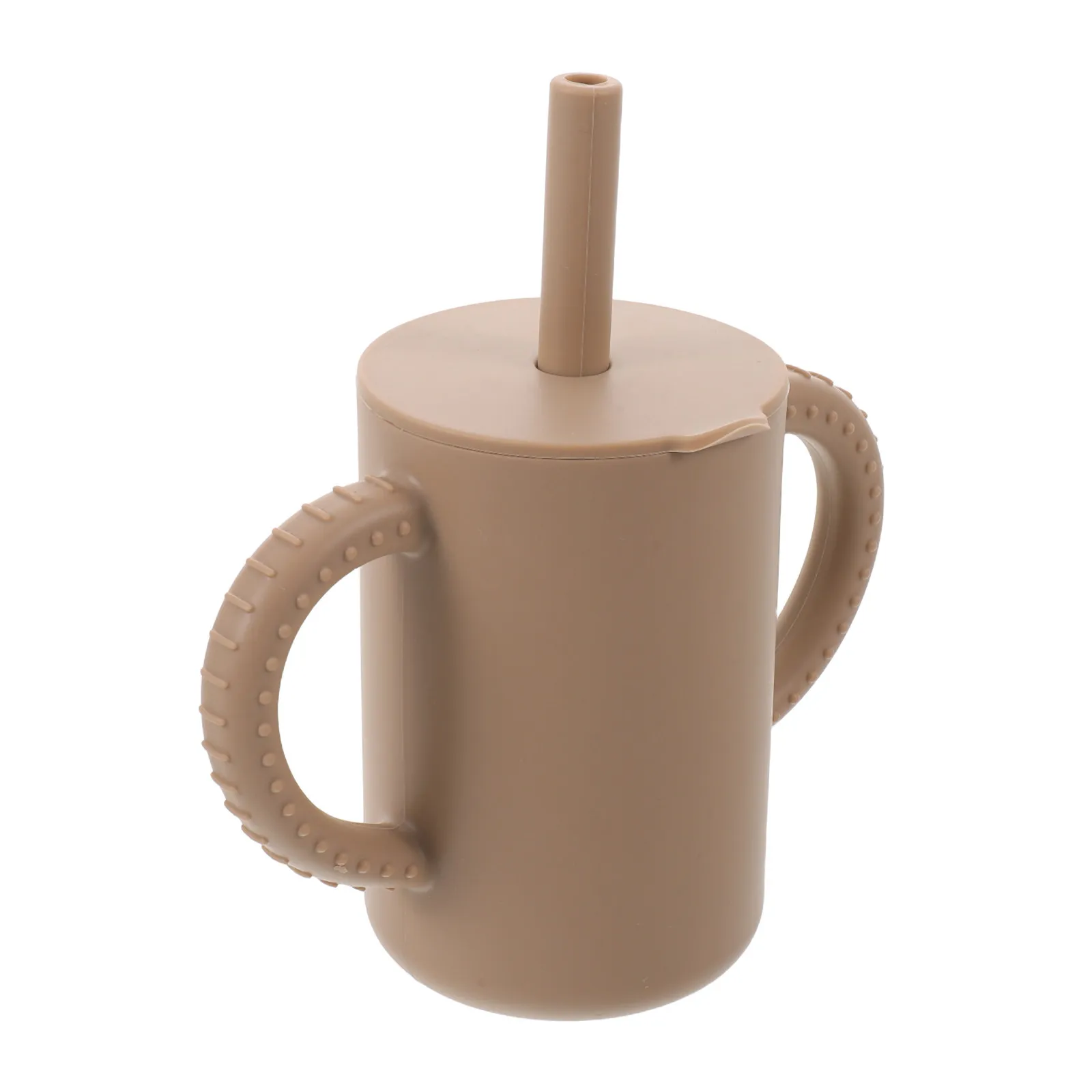 Hospital Grade Bedside Drinking Cup with Ergonomic Handle Leak Proof Lid for Bedridden Elderly Adults Post Surgery Recovery