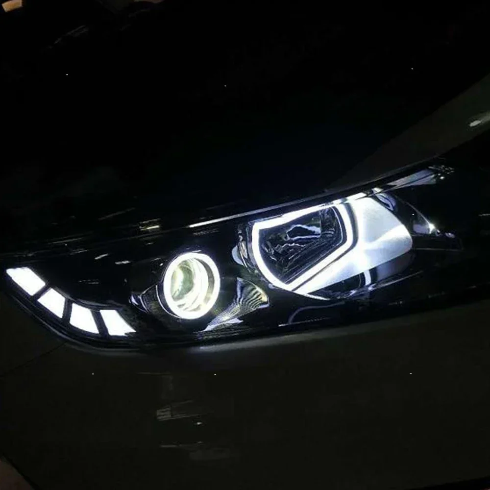

For Kia K5 2011-2013 Auto Headlights Assembly Upgrade High Configure Led Car Front Lamp Projector Lens Plug and Play Accessories