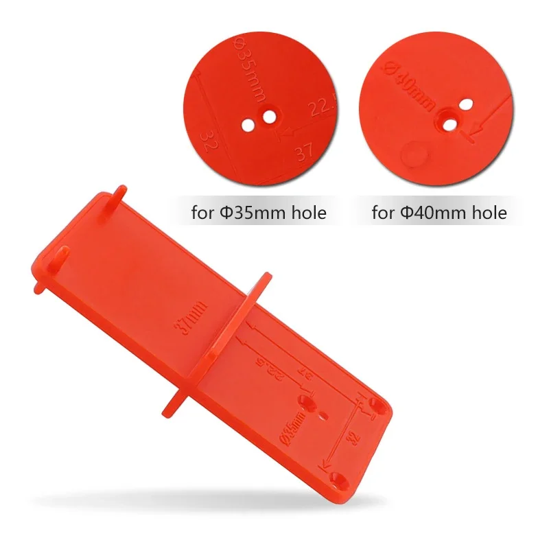 35 and 40mm hinge hole positioner hinge template drilling positioning plate