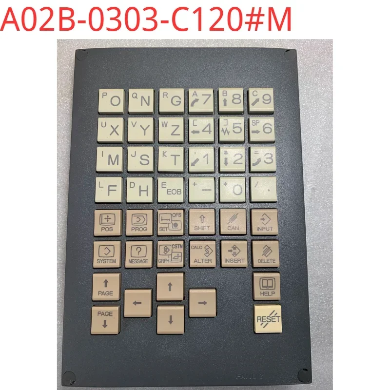 

A02B-0303-C120#M second-hand tested ok Key board in good Condition