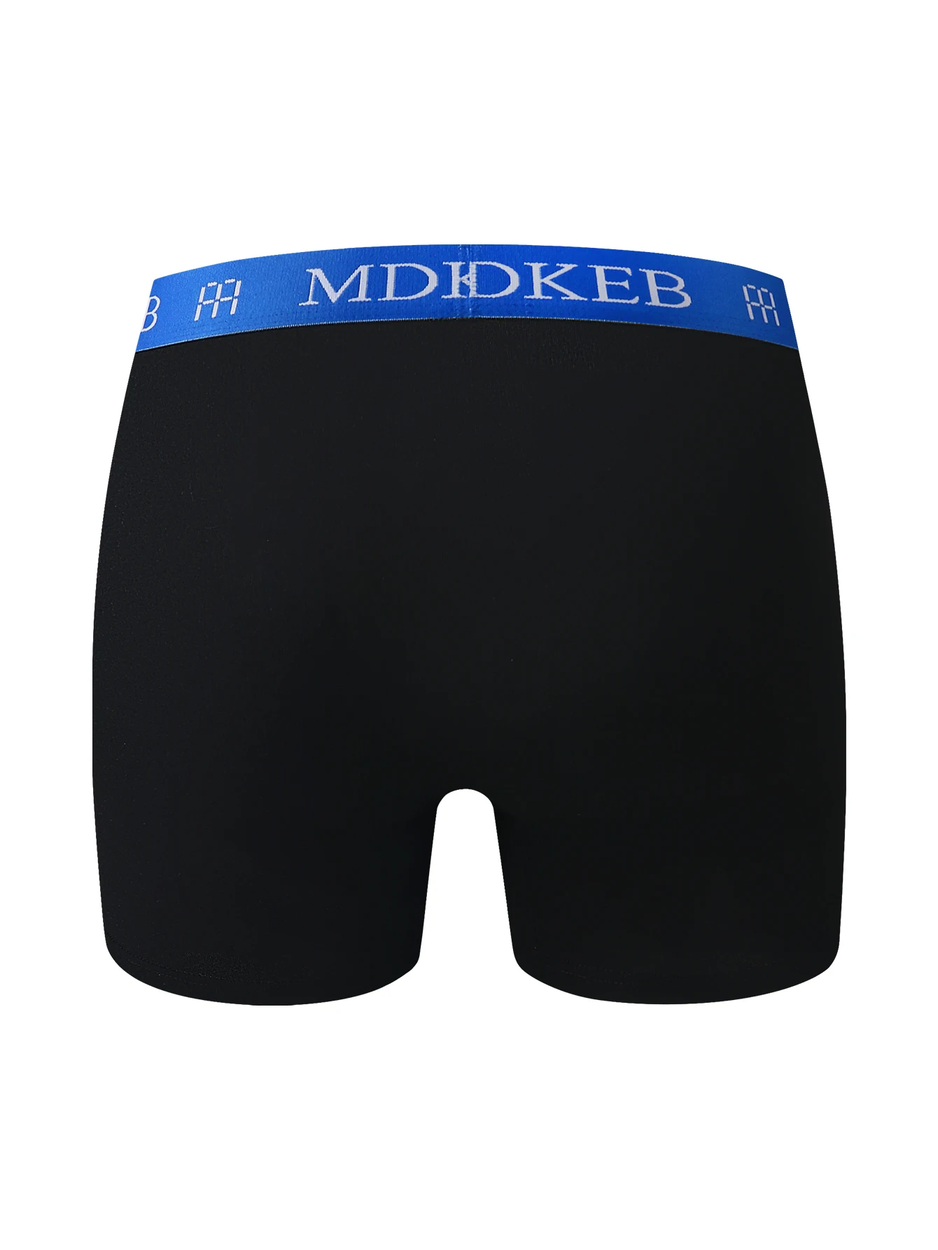 12-Pack Men's Solid Color Boxer Shorts with Colorful Letter Waistbands Simple Basic Style Random Color Waistbands for Daily Home