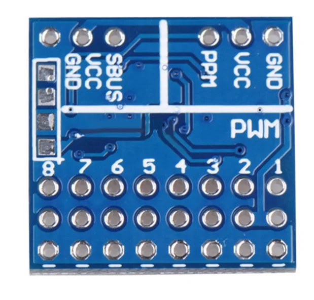 

Three-way signal conversion module SPP-SBUS PPM PWM converter Remote control receiver for model aircraft