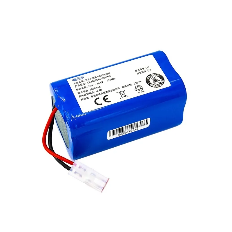 Cepillo lateral con batería de iones de litio para Robot aspirador Rowenta Tefal Explorer, accesorios para aspiradora, 2800mAh, RS-RT900866, Serie