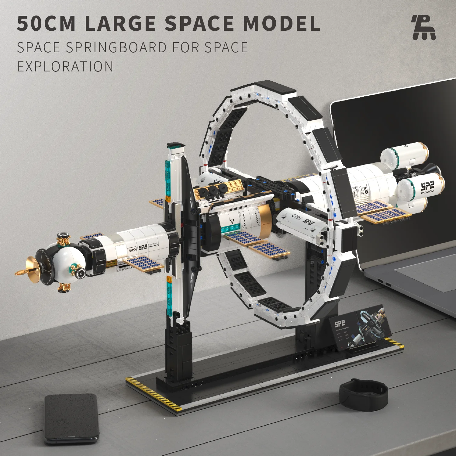 

2221PCS Electric International Space Station Building Kit Adults Collectible Model Building Toys Sets Ideas Gifts for Boys Girls