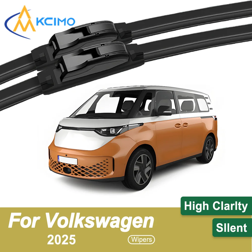 

Premium 2-Pack Windshield Wipers Compatible For Volkswagen ID. Buzz 2025 All-Weather Durability for Safe Driving