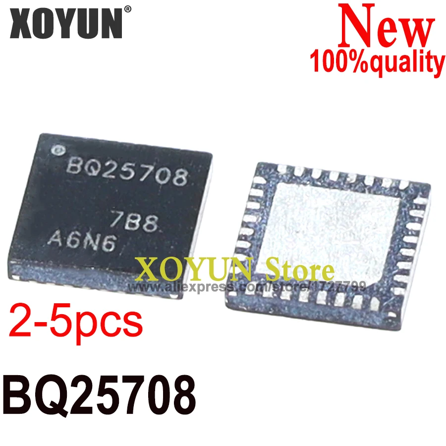 (2-5piece)100% New BQ25708RSNR BQ25708 25708 QFN-32 Chipset