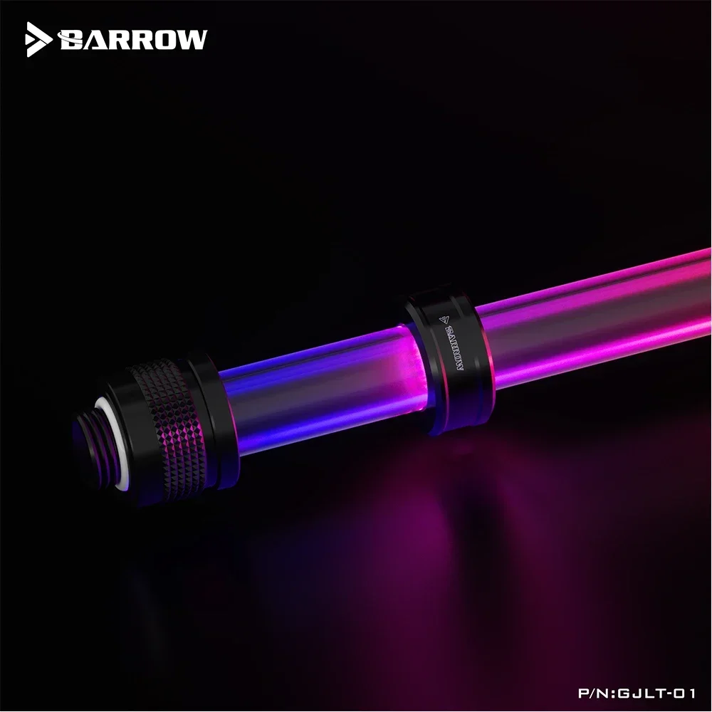 4pcs hard tube ARGB lighting fittings Barrow LRC2.0 PC case cooling MOD 5V3PIN interface for OD14mm PETG/acrylic tube GJLT-01