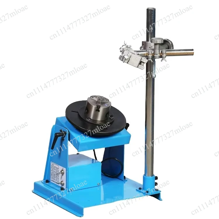 Portable Mini 10kg welding with 180mm chuck, desktop rotary welding turntable for precision electronic parts welding