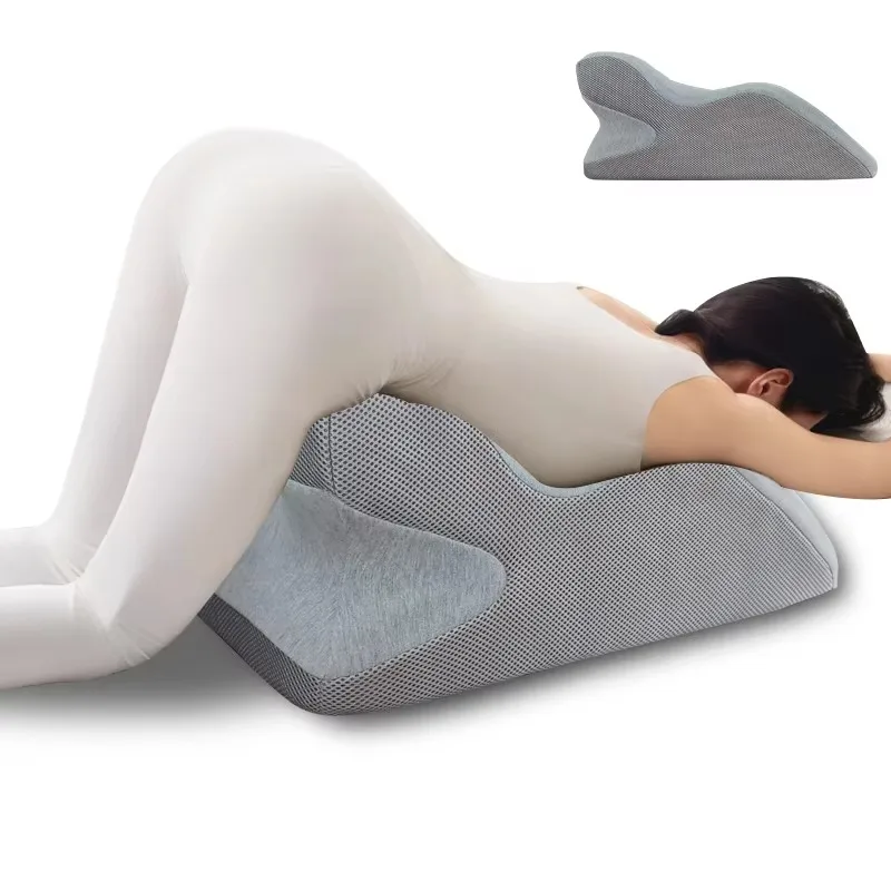 Memory Foam Body Cushion Mattress Knitted Decompression Sleep Prone Pregnancy Stent Portable