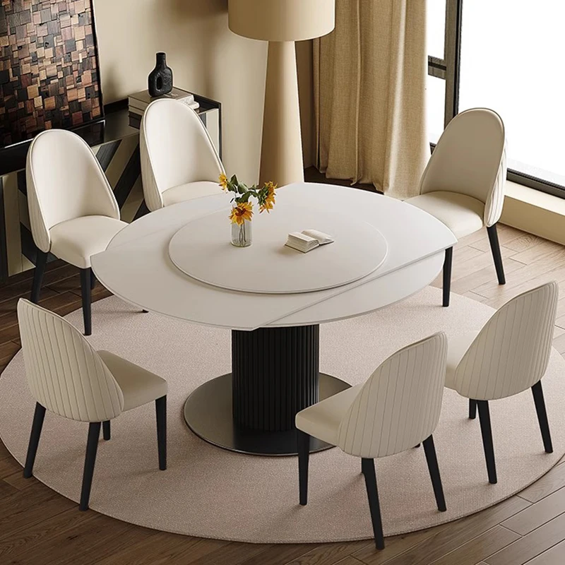 

Italian Adjustable Coffee Table Modern Simplicity Dining Table Set Design Living Room Moveis Para Cozinha Nordic Furniture