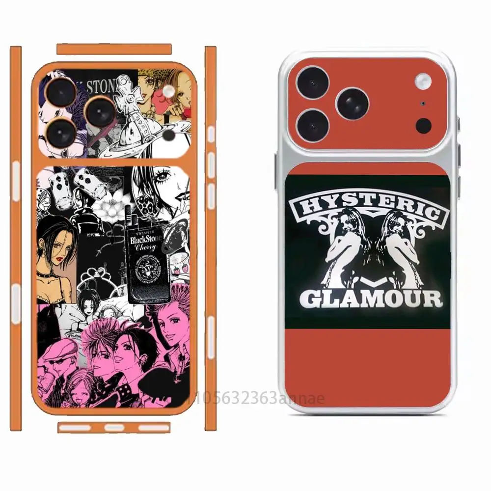 

Japanese Hysteric Glamour Protective Sticker for iPhone 17 Pro 17 ProMax Full Body Back Cover Decal Skin