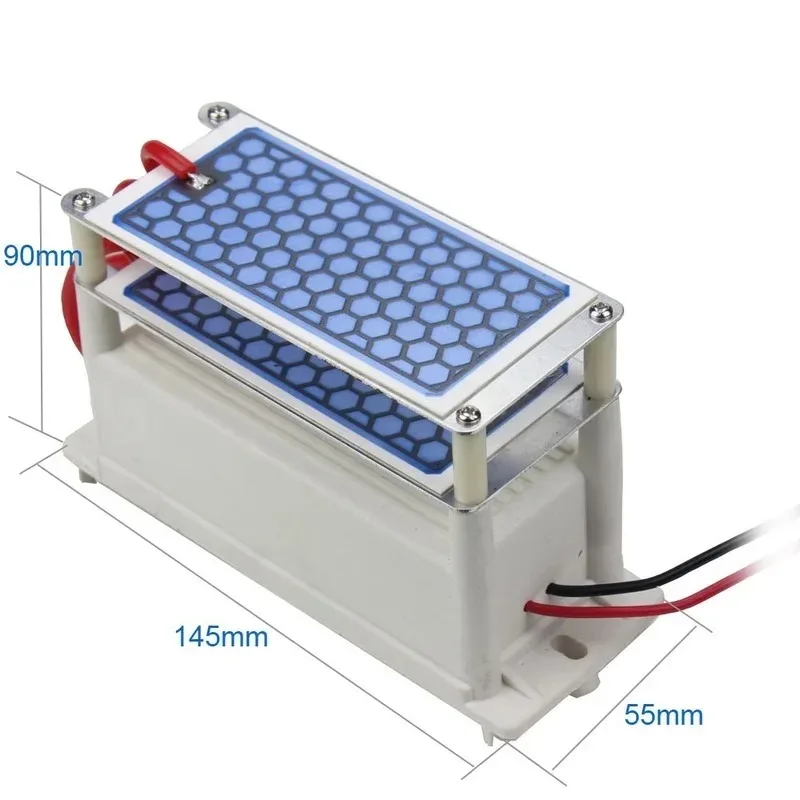 Car Air Purifier Parts Ozone Generator Air Sterilizer Air Purifier 12V 10G 10000mg Car Ozonator Ionizator Remove Bad Smell