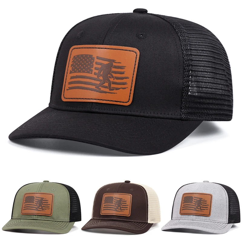 2025 Fashion and Creative New Baseball Hat Richardson Labeling Ape Man Net Hat Street Pop Hip Hop Hat Daily Leisure Sunshade Hat