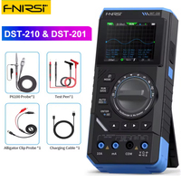 FNIRSI DST-210 and DST-210 3IN1 Digital Multimeter Oscilloscope Signal Source 19999 Counts 10MHz/1MHz Portable Electrician Tools